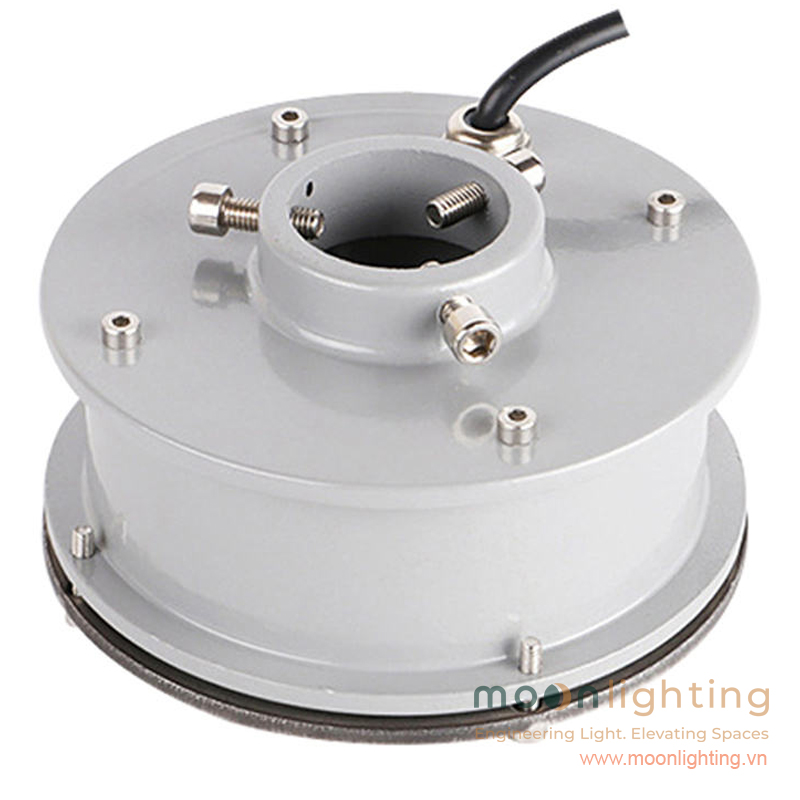 Ảnh thực tế đèn LED âm nước bánh xe MG-502 Series Ảnh thực tế đèn LED âm nước đài phun nước bánh xe MG-502 Series Moon Lighting