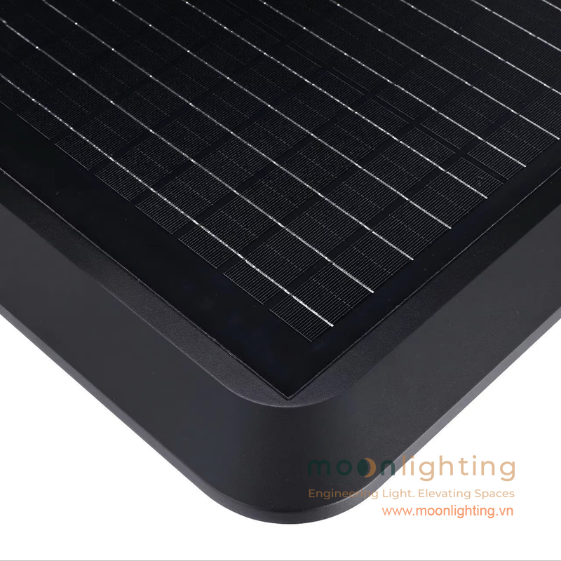 Bề mặt tấm pin năng lượng mặt trời Monocrystalline đèn cột sân vườn MG-SL011 Moon Lighting