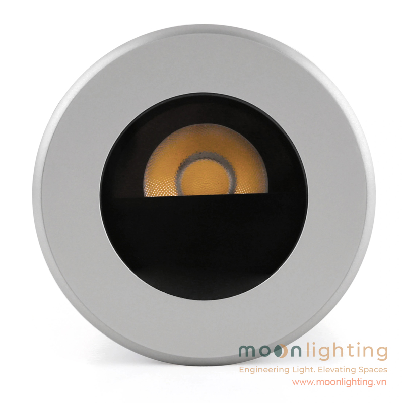 Cận cảnh mặt che nửa chóa khuyết chống chói định hướng đèn âm đất siêu nhỏ MG-316 Series Moon Lighting