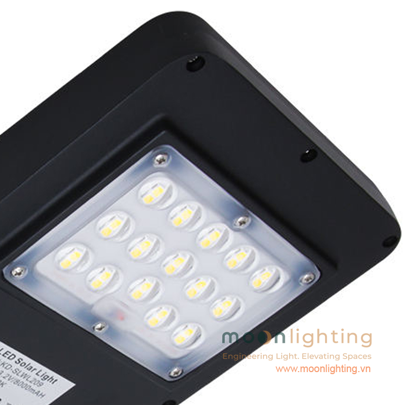 Cận cảnh mắt chip LED đèn gắn tường MG-SL1801 Cận cảnh bề mặt mắt chip LED quang thông cao của đèn gắn tường năng lượng mặt trời MG-SL1801 Moon Lighting