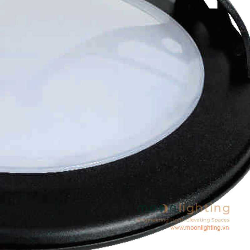 Cận cảnh chao đĩa tán sáng mờ chống chói UGR<19 đèn cột sân vườn MG-SL014 Moon Lighting