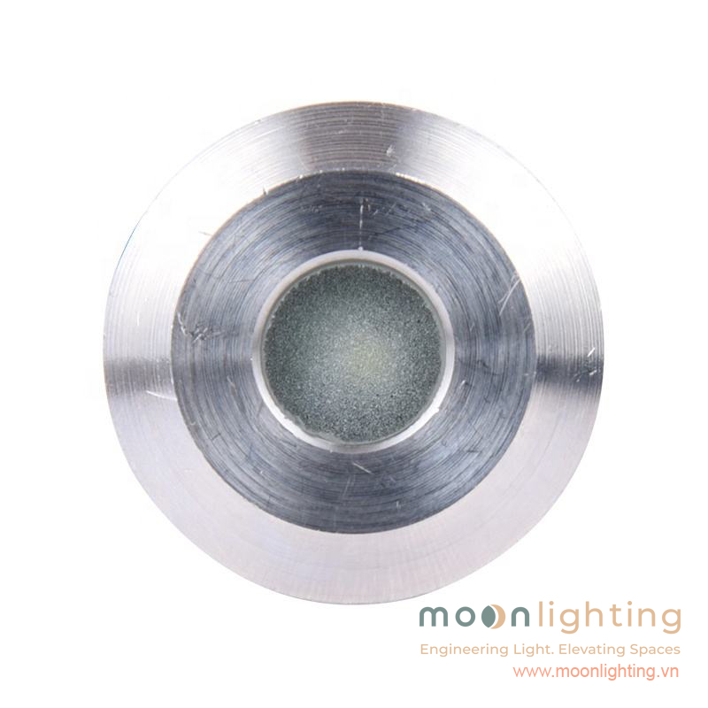 Cấu tạo thân Inox 304/316 và ngàm kẹp đàn hồi cài đặt đèn âm sàn mini MG-102