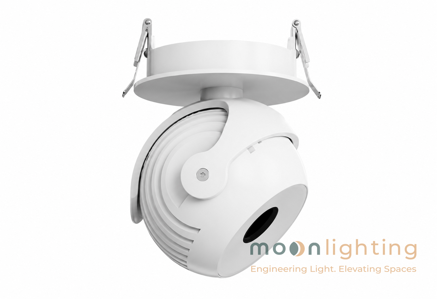 Chi tiết thấu kính và thân đèn nhôm đúc của dòng Stella DZ-LENS (DZ-HD) Moon Lighting