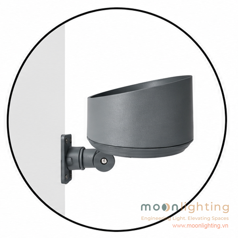 Chân đế bắt vít tường sàn đèn LED Project Light MG-625 Series Moon Lighting