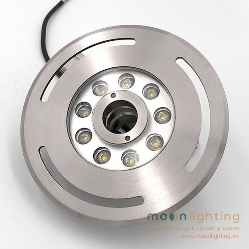 Đèn LED Âm Nước Bánh Xe MG-503 công suất 15W chiếu sáng đài phun nước quảng trường công viên