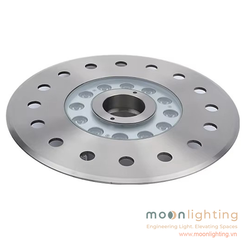 Đèn LED âm nước đài phun nước bánh xe MG-503B công suất 12W thương hiệu Moon Lighting