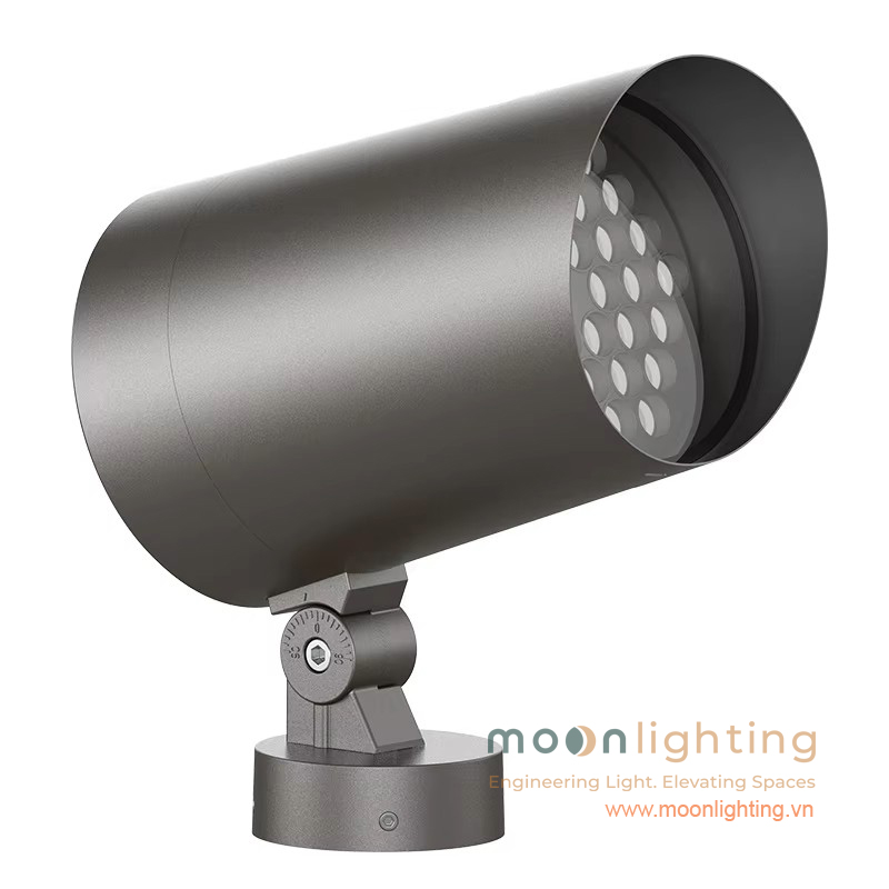 Đèn LED Project Flood Light MG-618N-160 công suất 60W chiếu rọi cột và cảnh quan dự án cao cấp Moon Lighting
