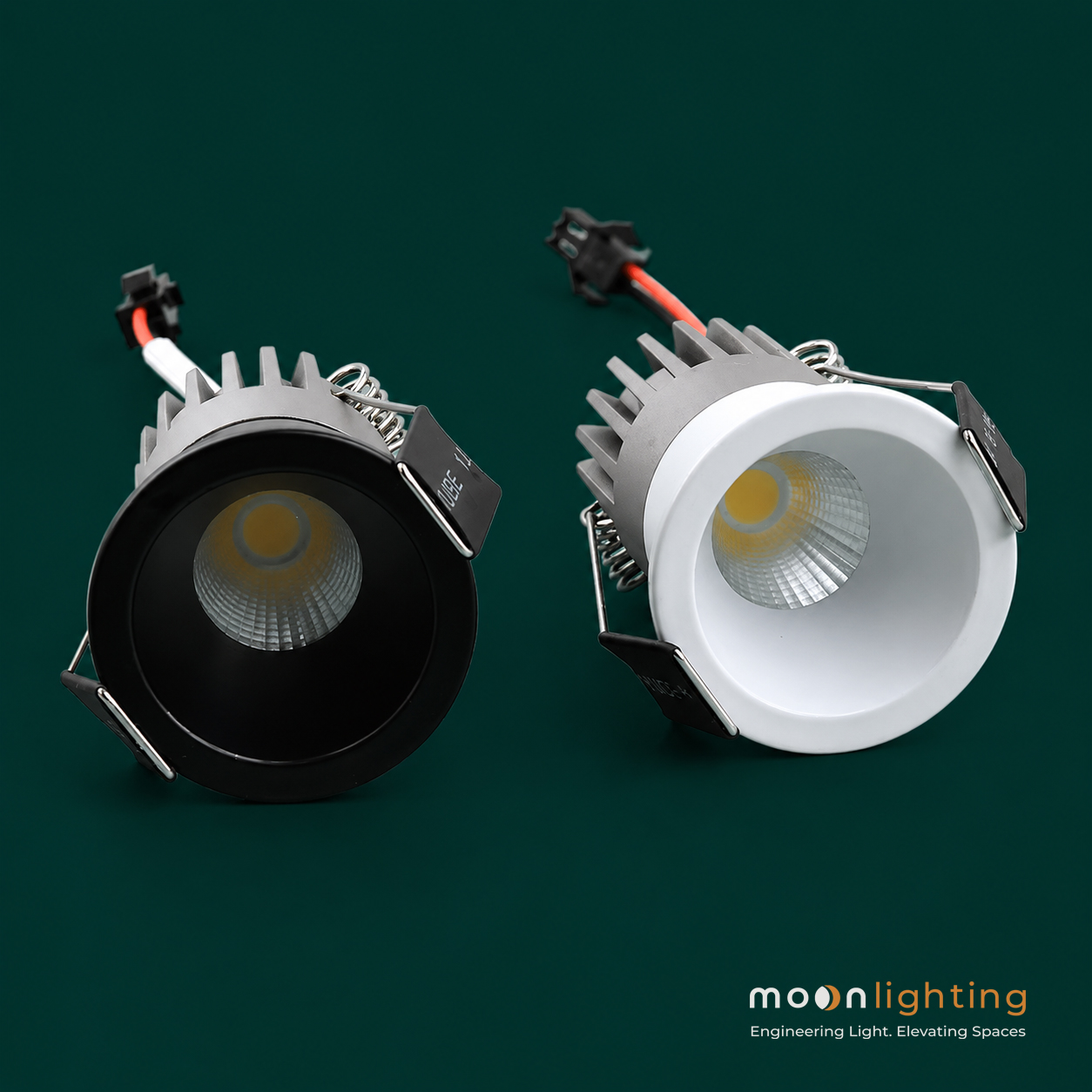 Biện pháp thi công đèn âm trần mini MG-DM Series cấu trúc tai kẹp lò xo thông minh