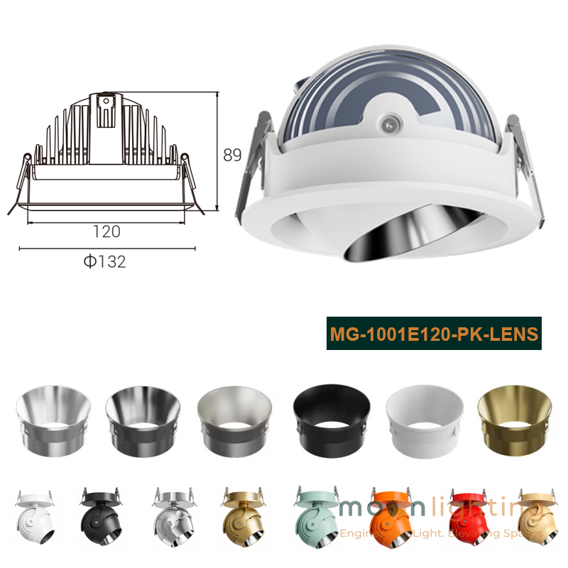 Đèn cao cấp Stella PK-LENS Series Moon Lighting MG-1001E120-PK-LENS 30W