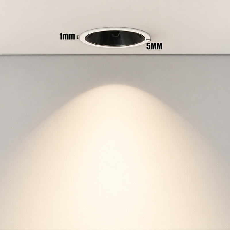 Góc chiếu đèn Spotlight âm trần MG-M5B02 Series điều hướng linh hoạt