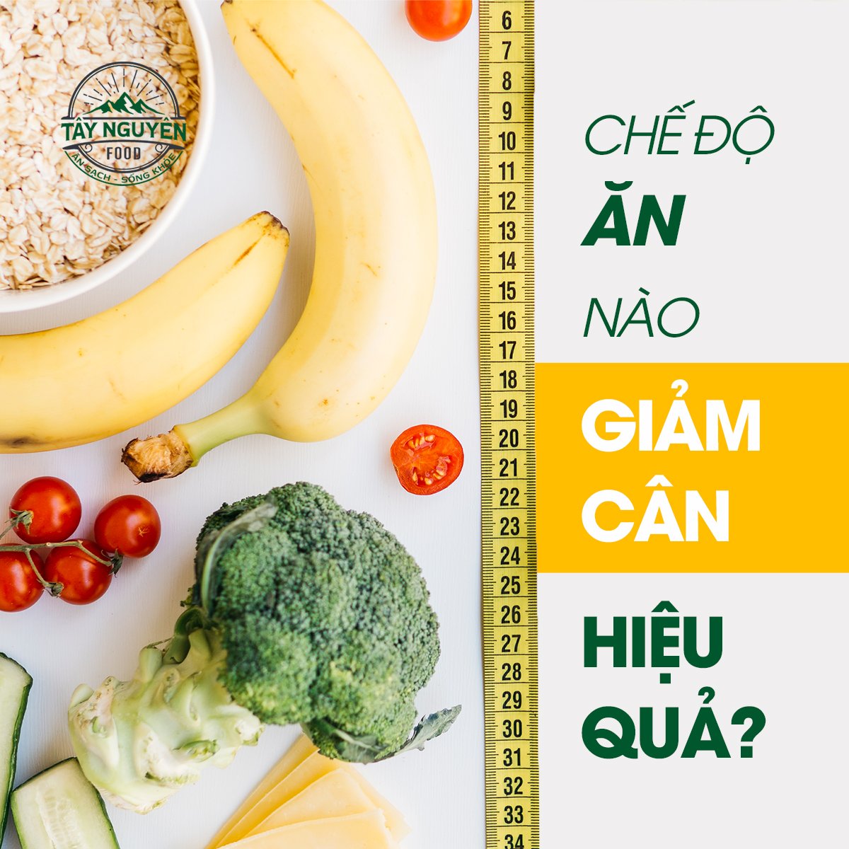 Chế độ ăn nào giảm cân hiệu quả?