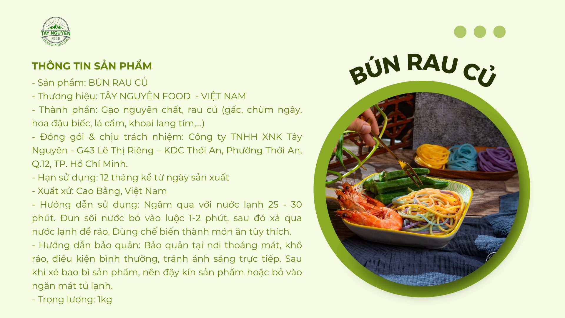 Bún Rau Củ