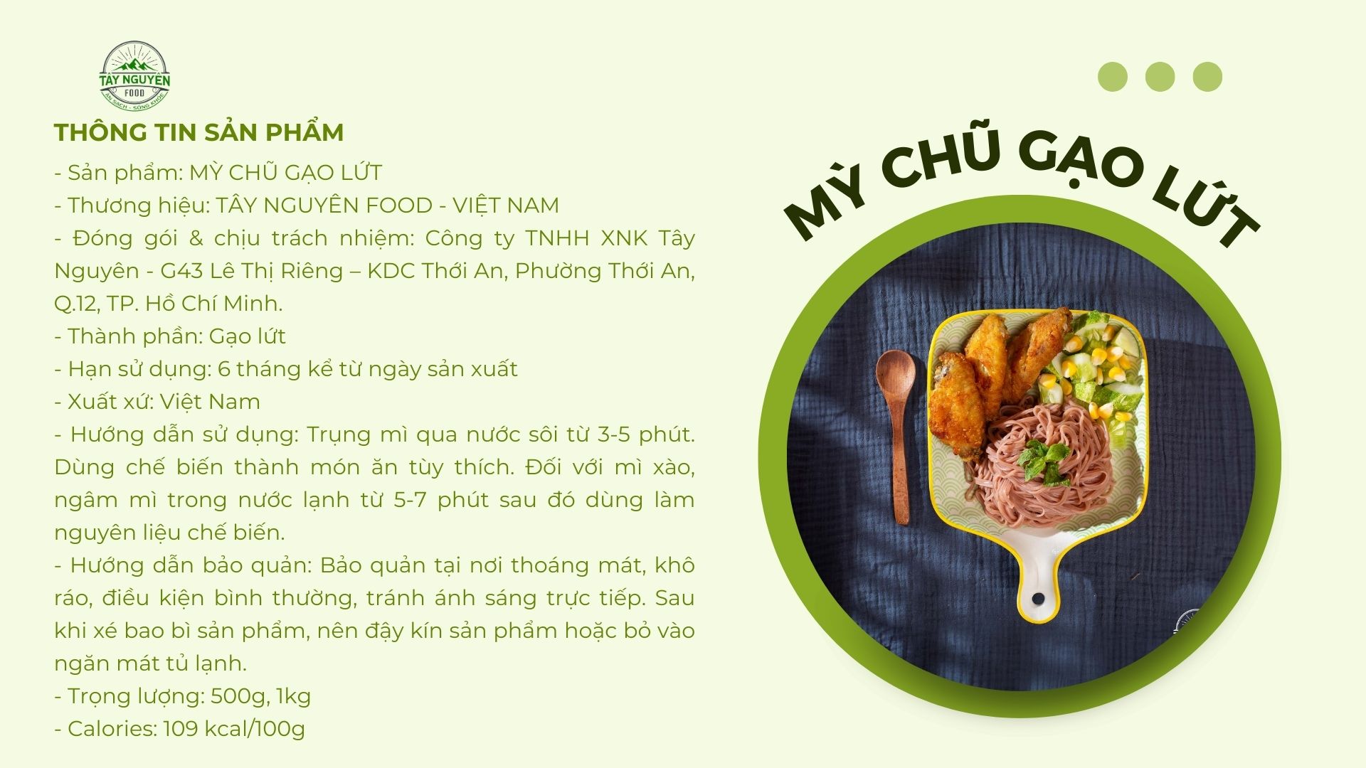 Mì Chũ Gạo Lứt Giải Pháp Dinh Dưỡng Mới Cho Sức Khỏe