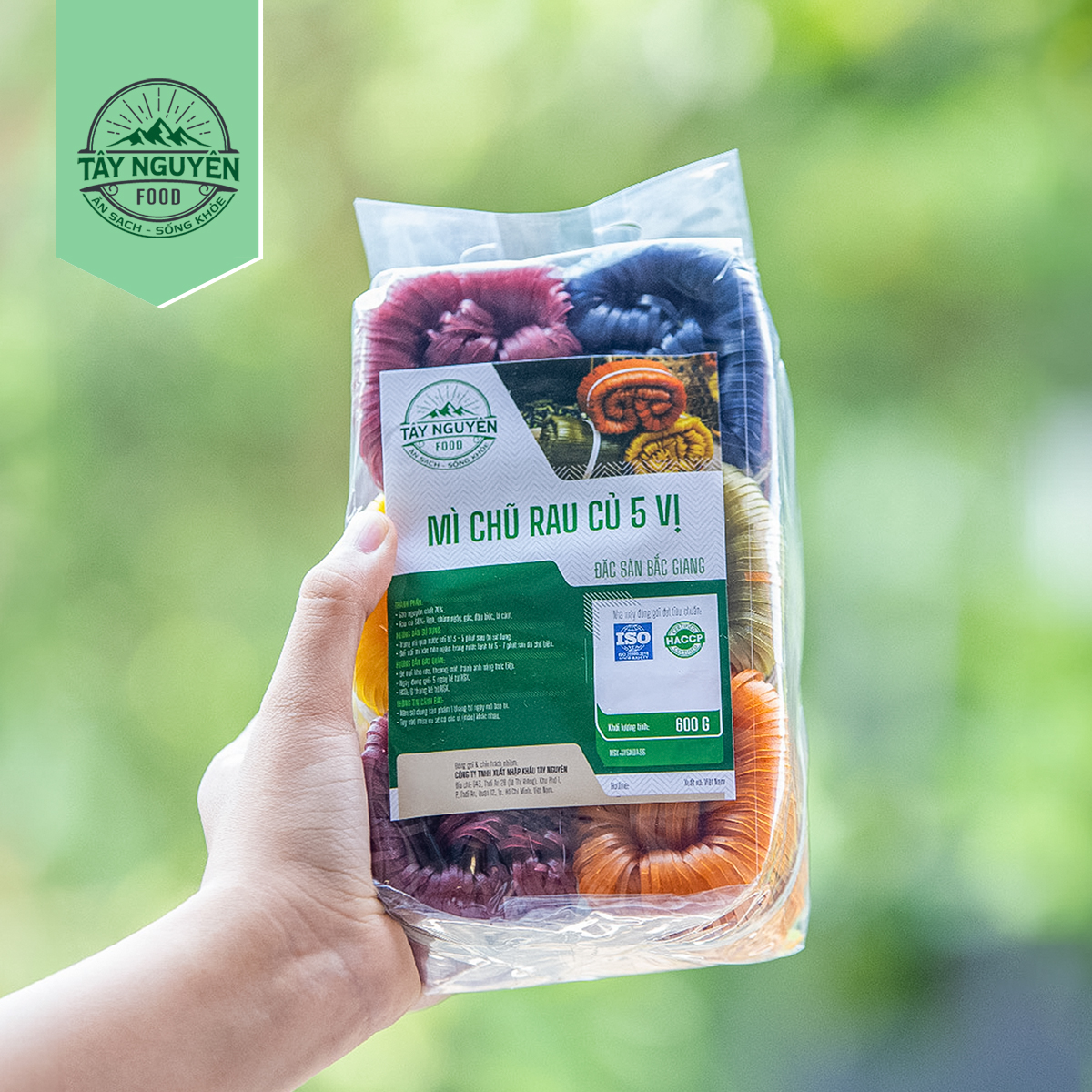 Mì Chũ Rau Củ 5 Vị 600g
