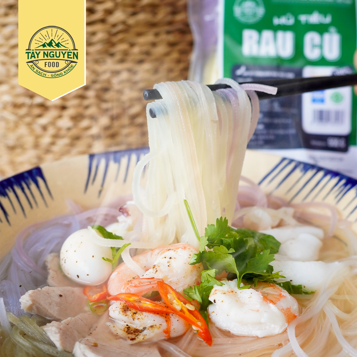 Combo 2 Hủ tiếu rau củ