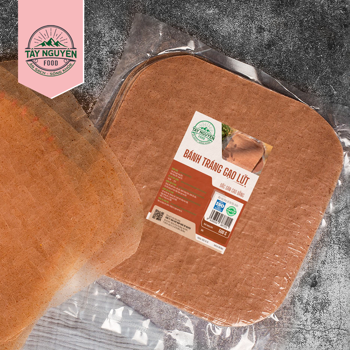 Bánh Tráng Gạo Lứt