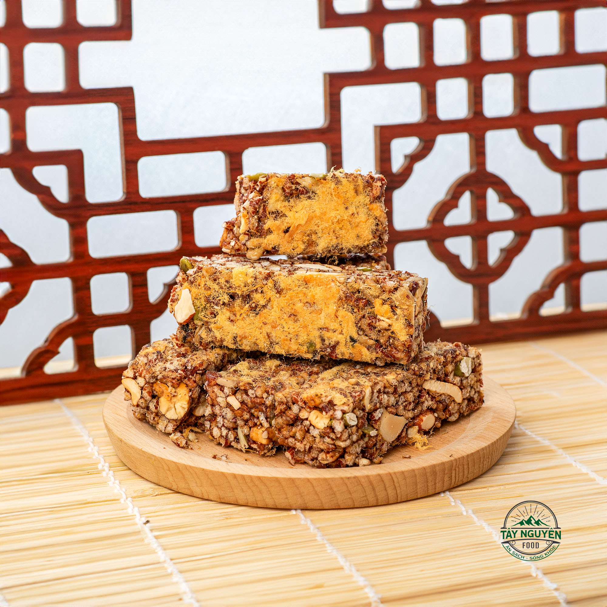 Thanh Gạo Lứt Chà Bông & Rong Biển