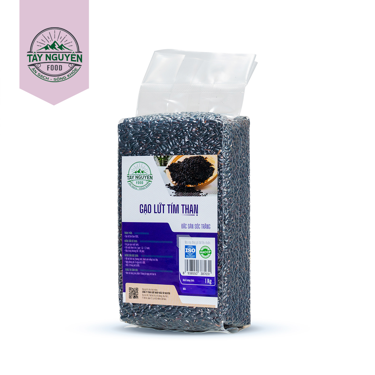 Gạo Lứt Tím Than Sóc Trăng