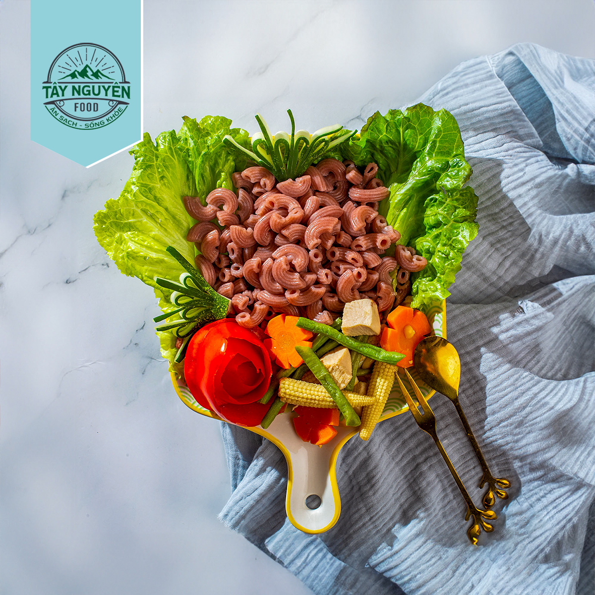 Nui Ống Gạo Lứt