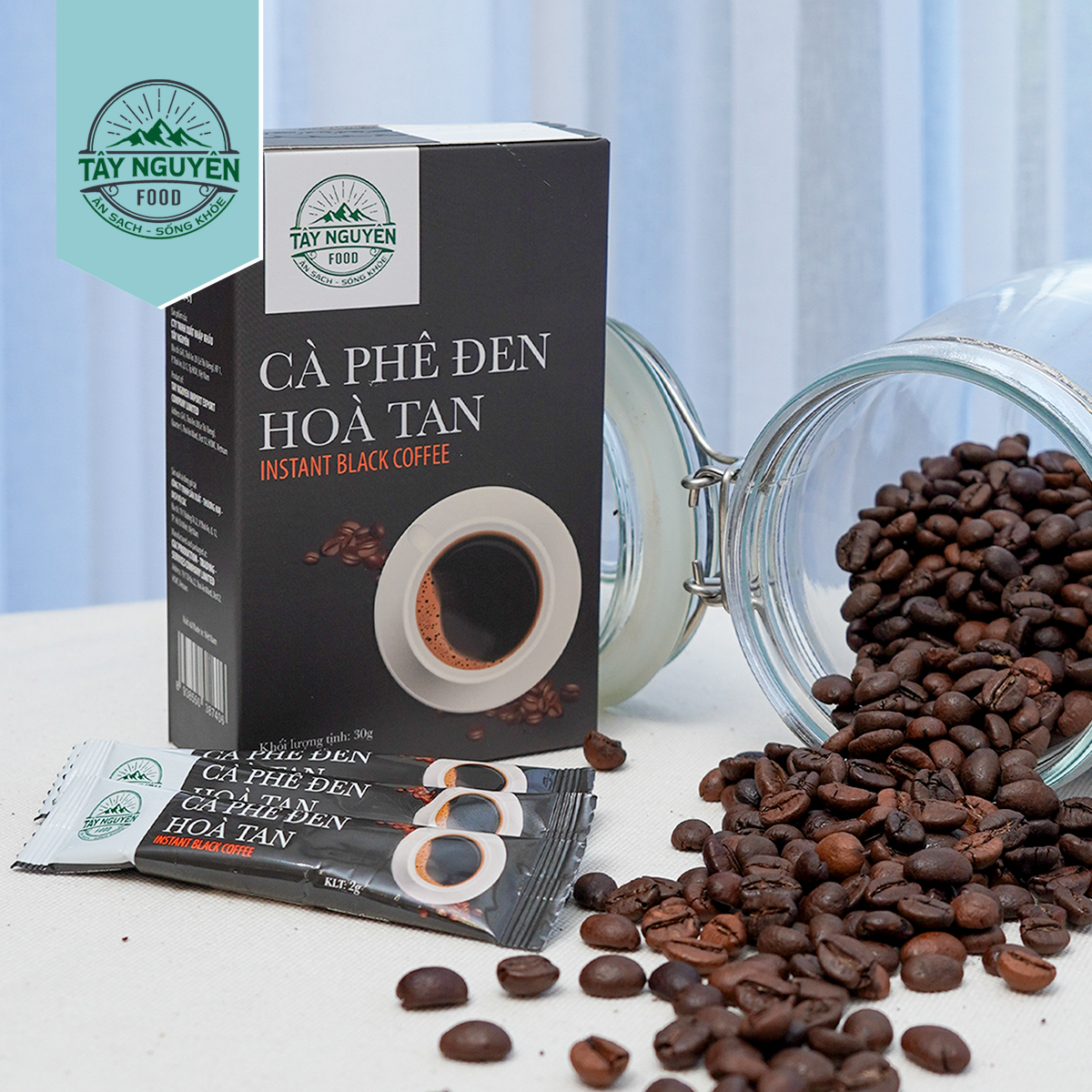 Cà Phê Đen Hòa Tan