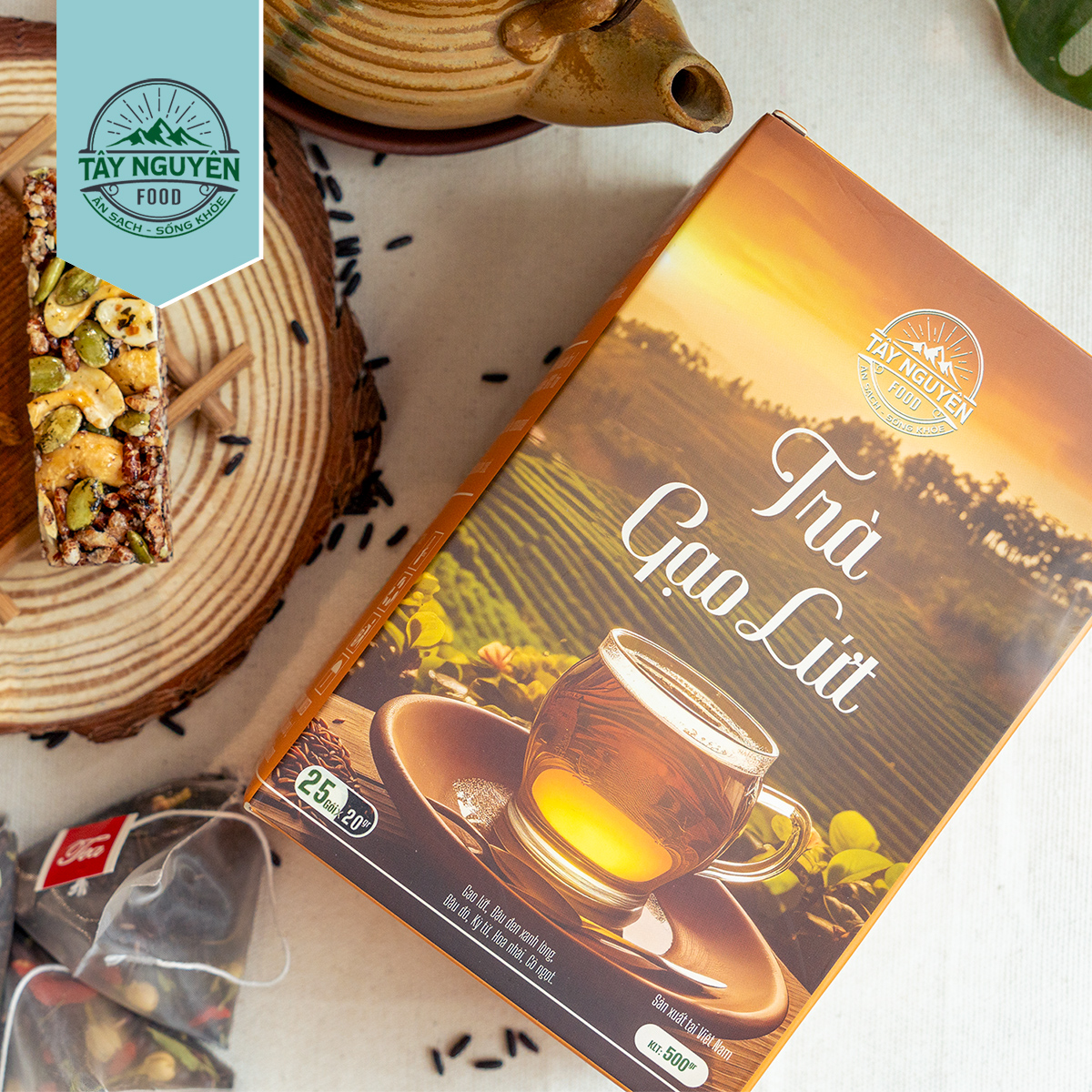 Trà Gạo Lứt