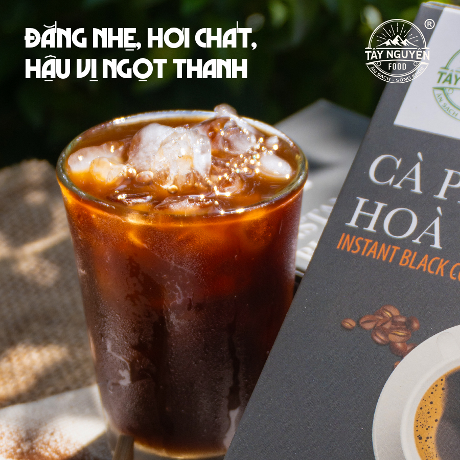 Cà Phê Đen Hòa Tan