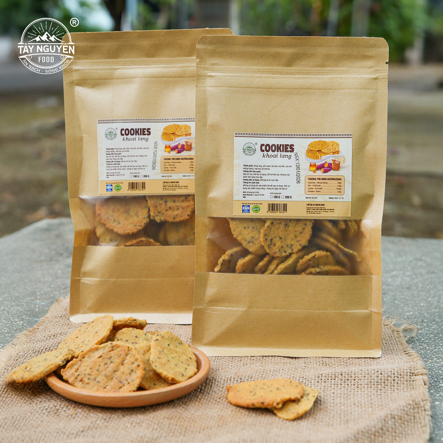 Bánh Cookies Khoai Lang