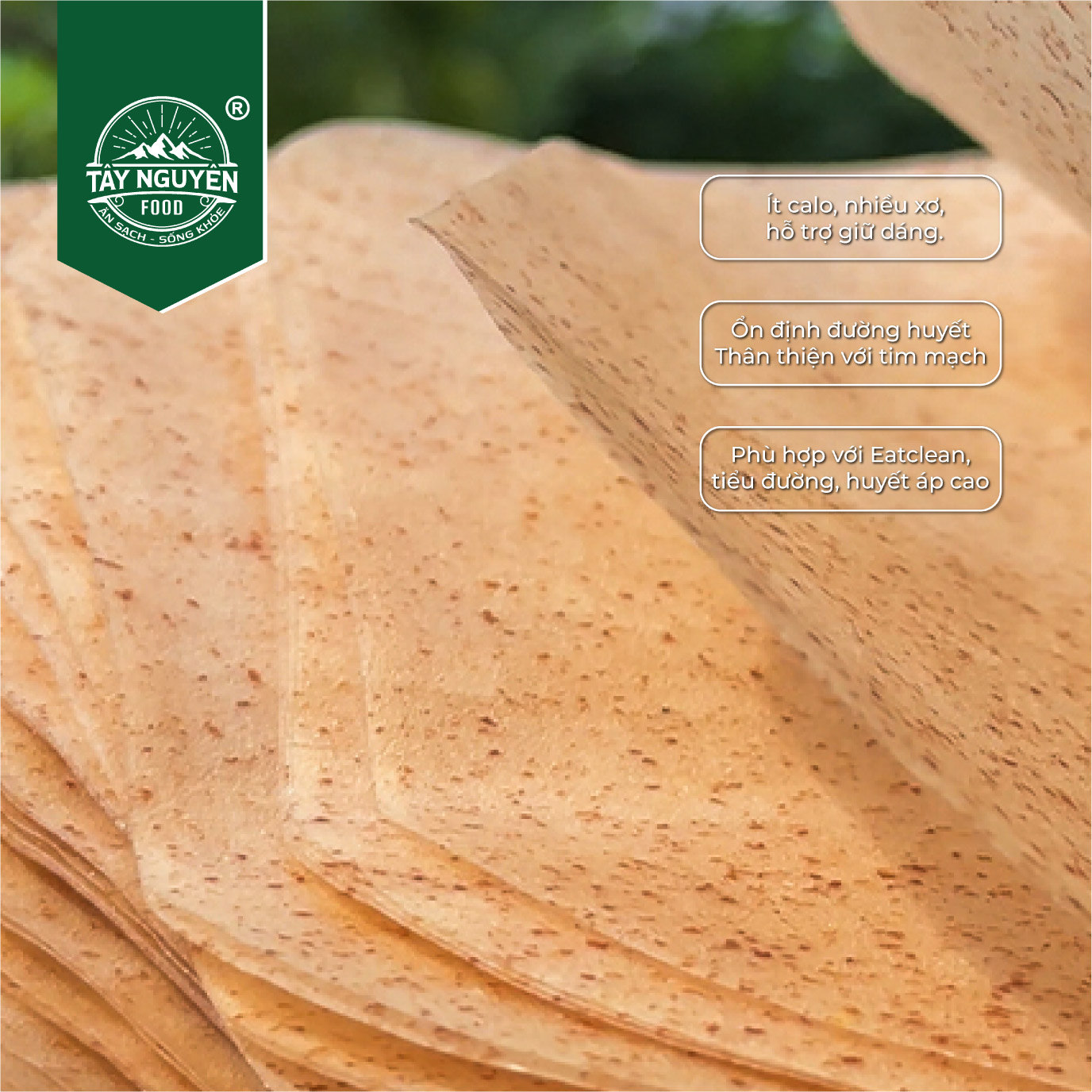 Bánh Tráng Gạo Lứt