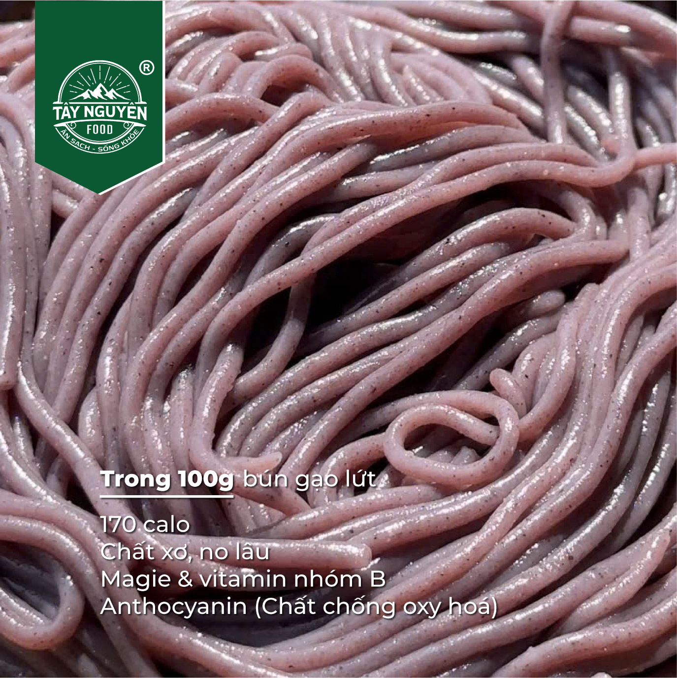 Bún Gạo Lứt Đen