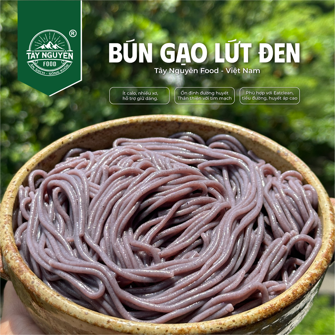 Bún Gạo Lứt Đen