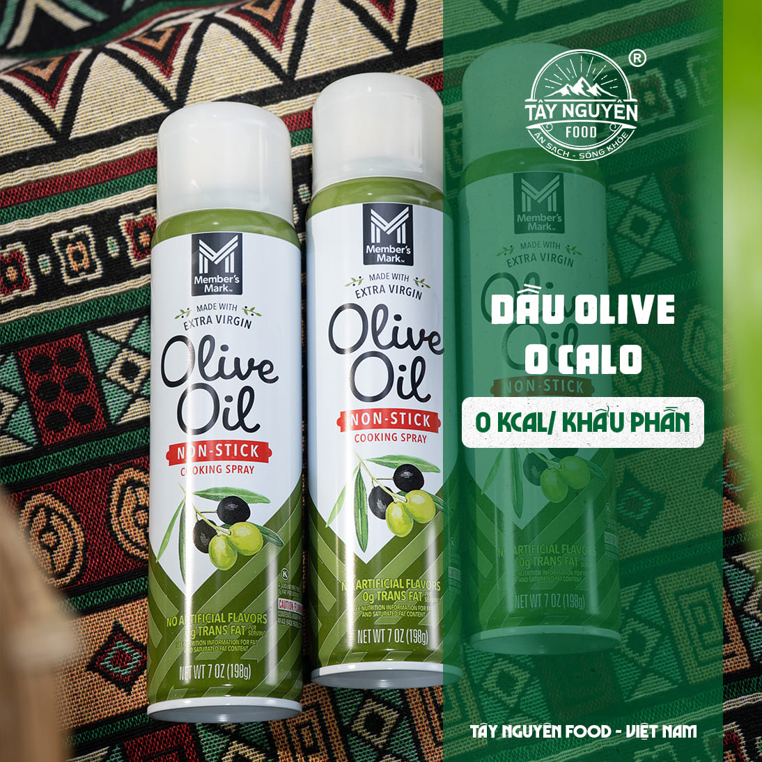 Dầu Olive 0 Calo