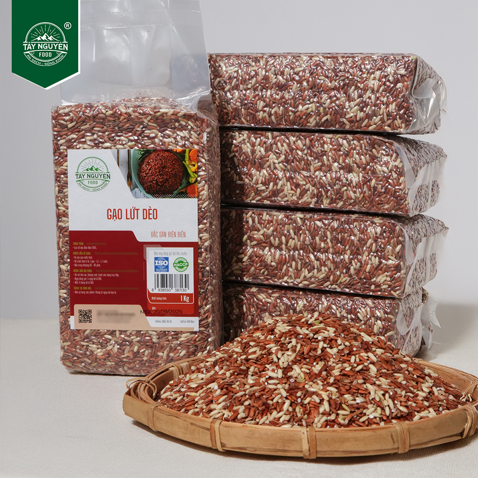 Combo 3Kg Gạo Lứt Dẻo Điện Biên