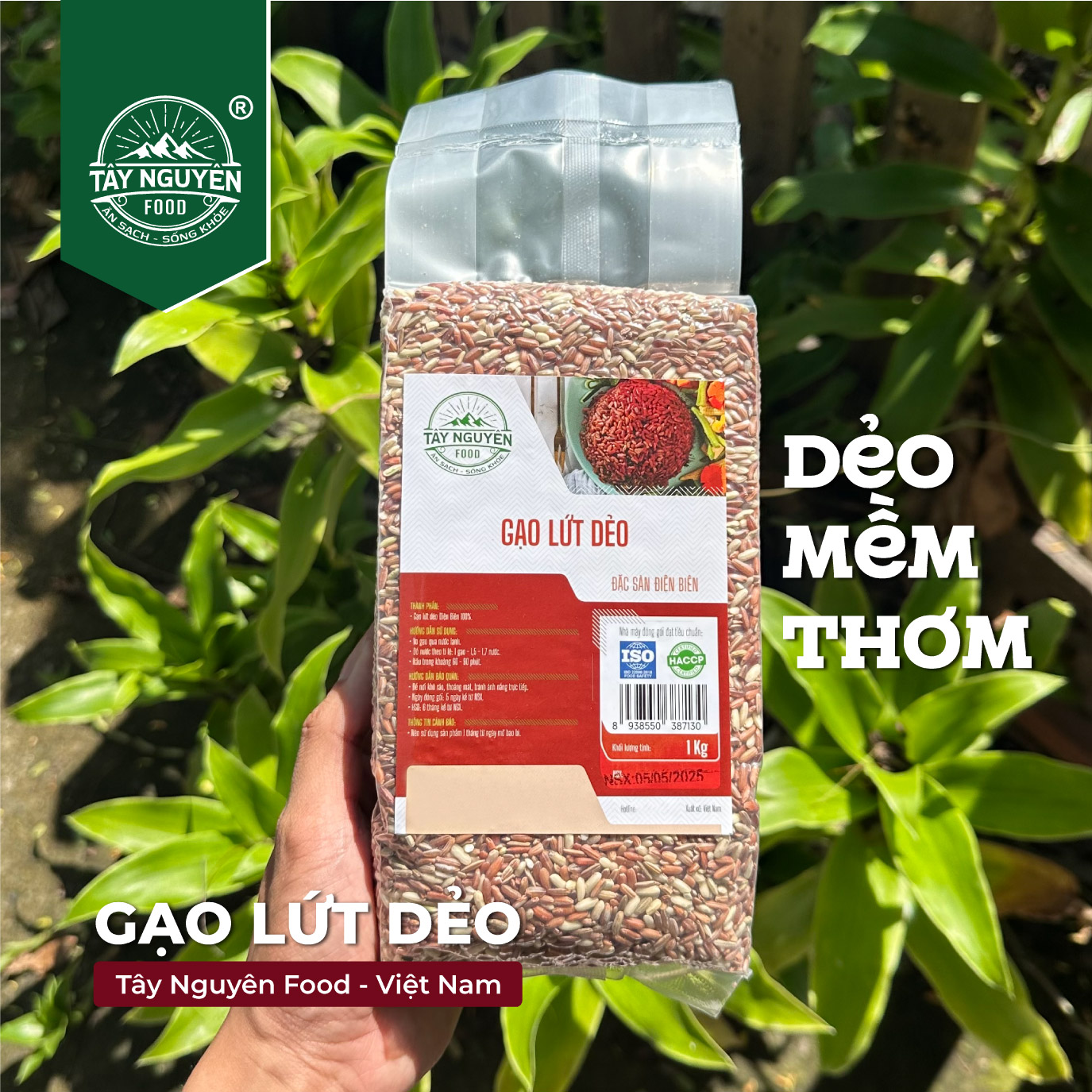 Combo 3Kg Gạo Lứt Dẻo Điện Biên