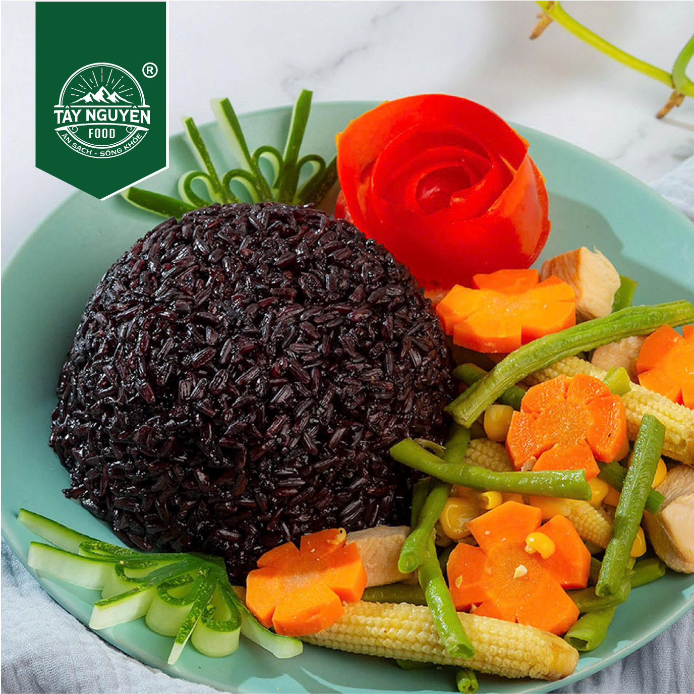 Combo 5Kg Gạo Lứt Tím Than Sóc Trăng