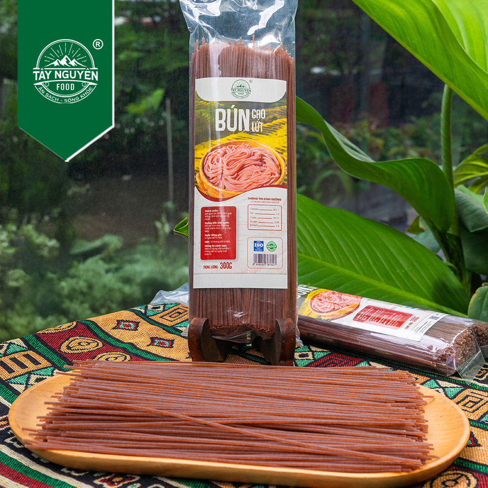 Bún gạo lứt sợi thẳng