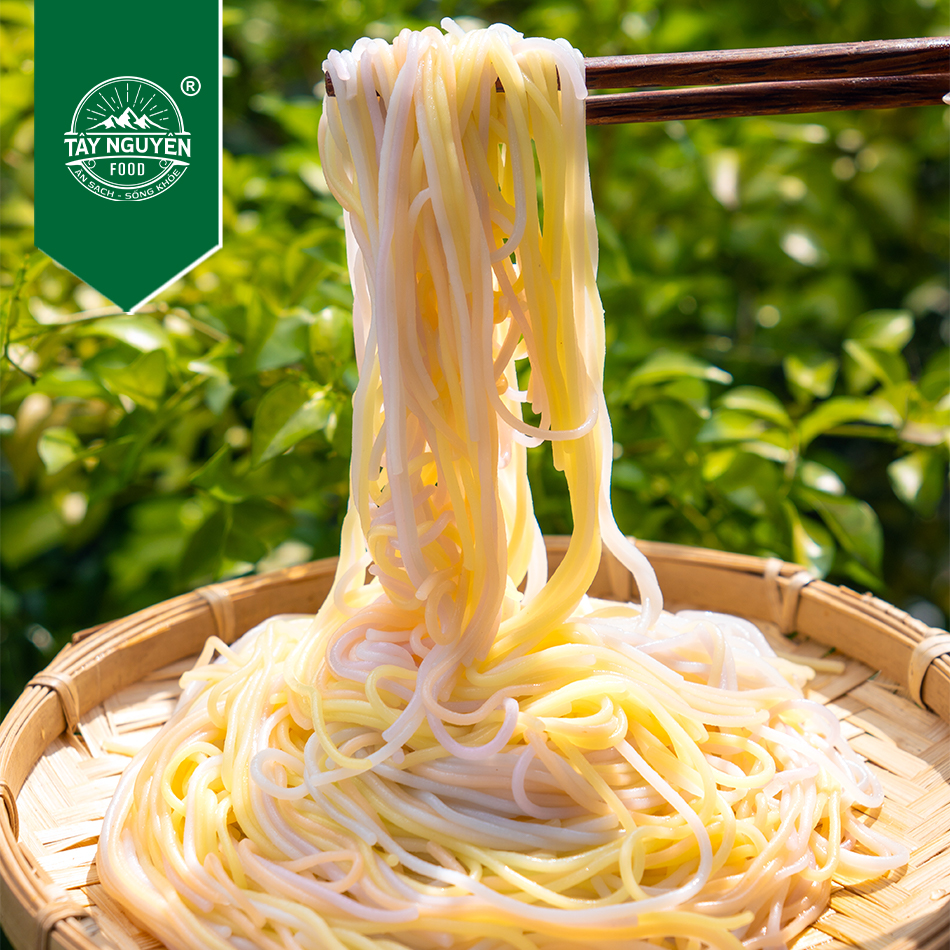 Bún gạo rau củ sợi thẳng