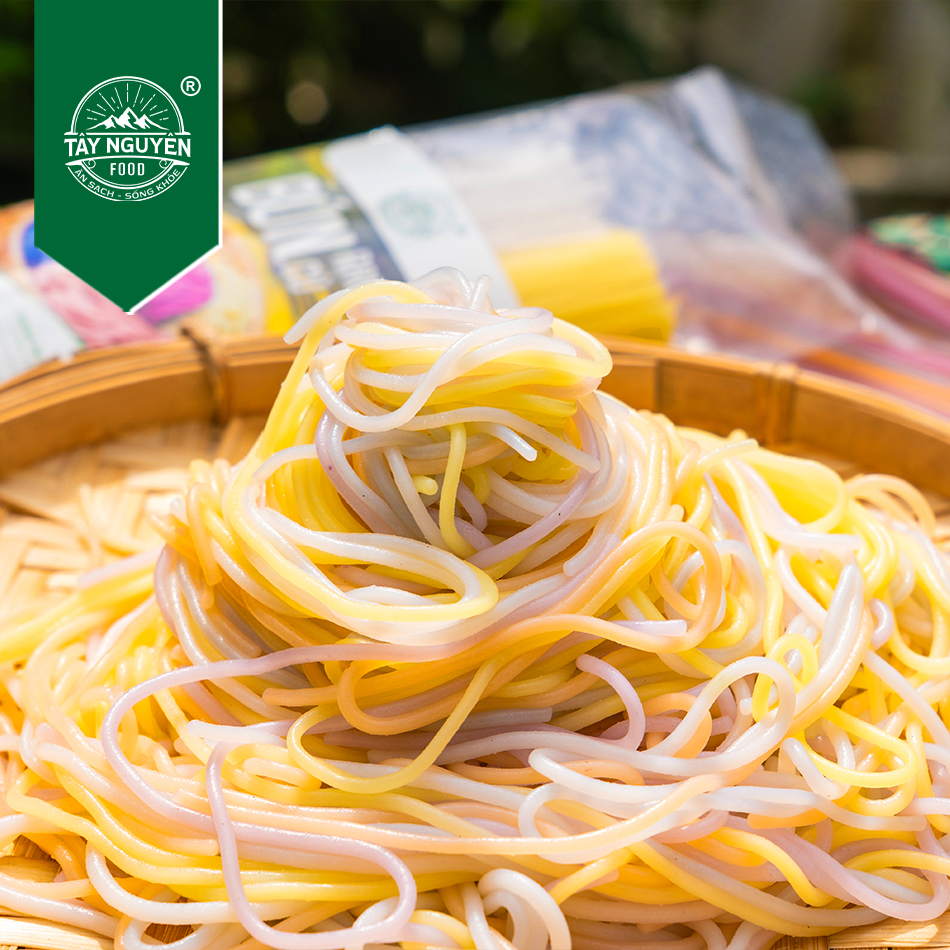 Bún gạo rau củ sợi thẳng