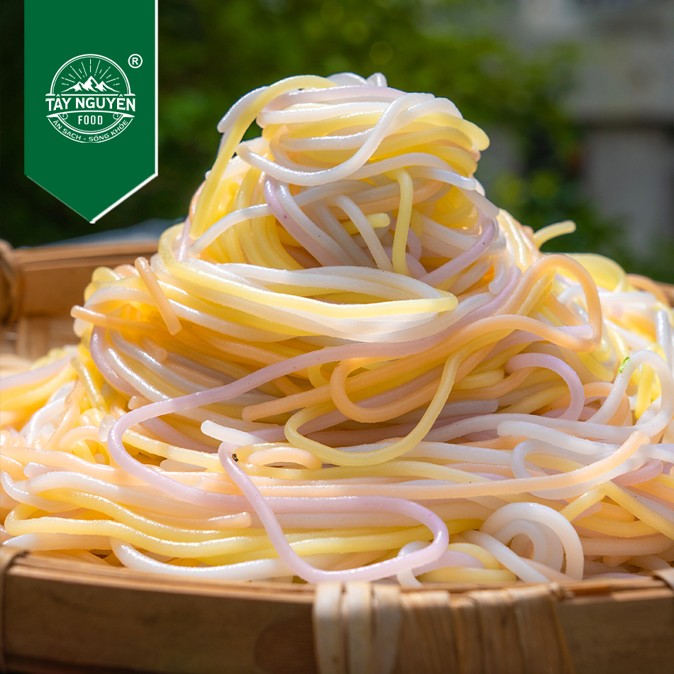 Bún gạo rau củ sợi thẳng