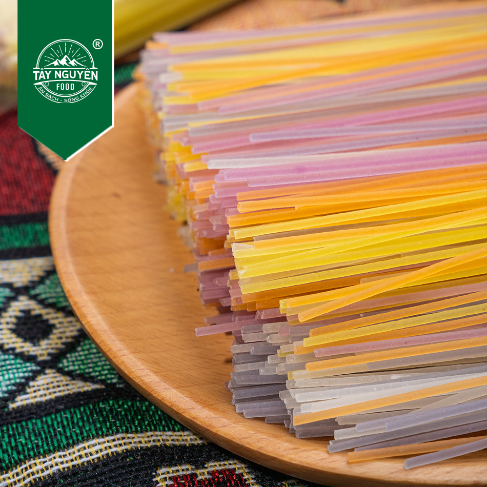 Bún gạo rau củ sợi thẳng