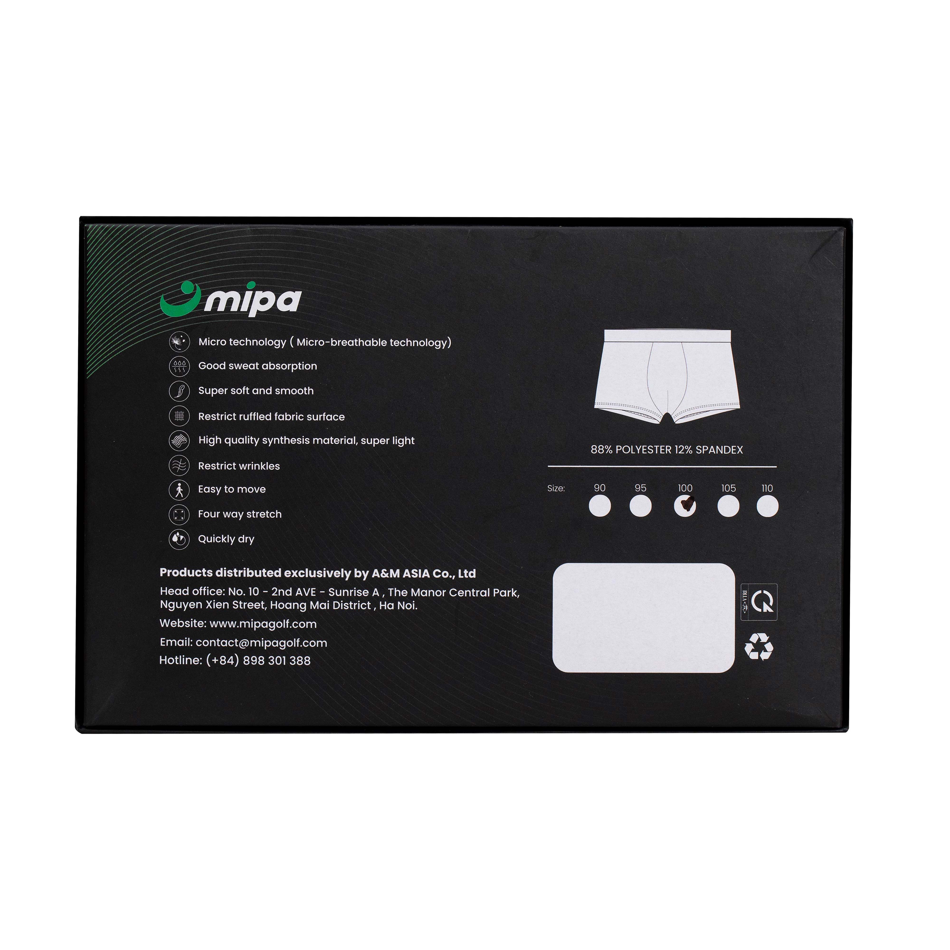 MIPA MEN'S UNDERWEAR (3ps)