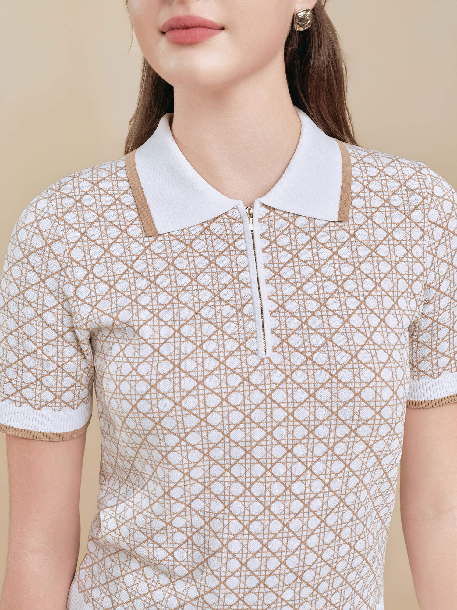Nora Top - Beige