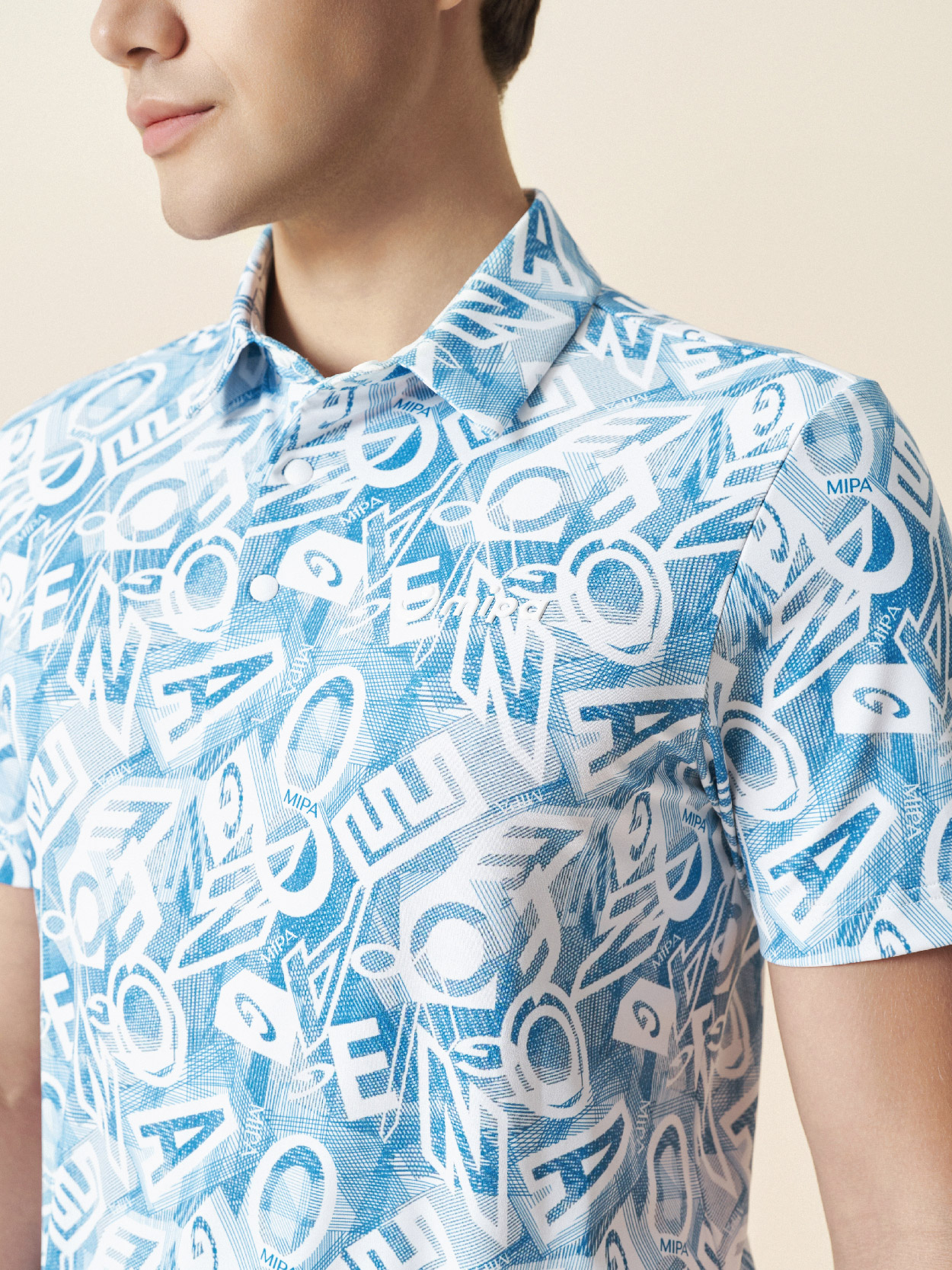 Weston Top - White Blue