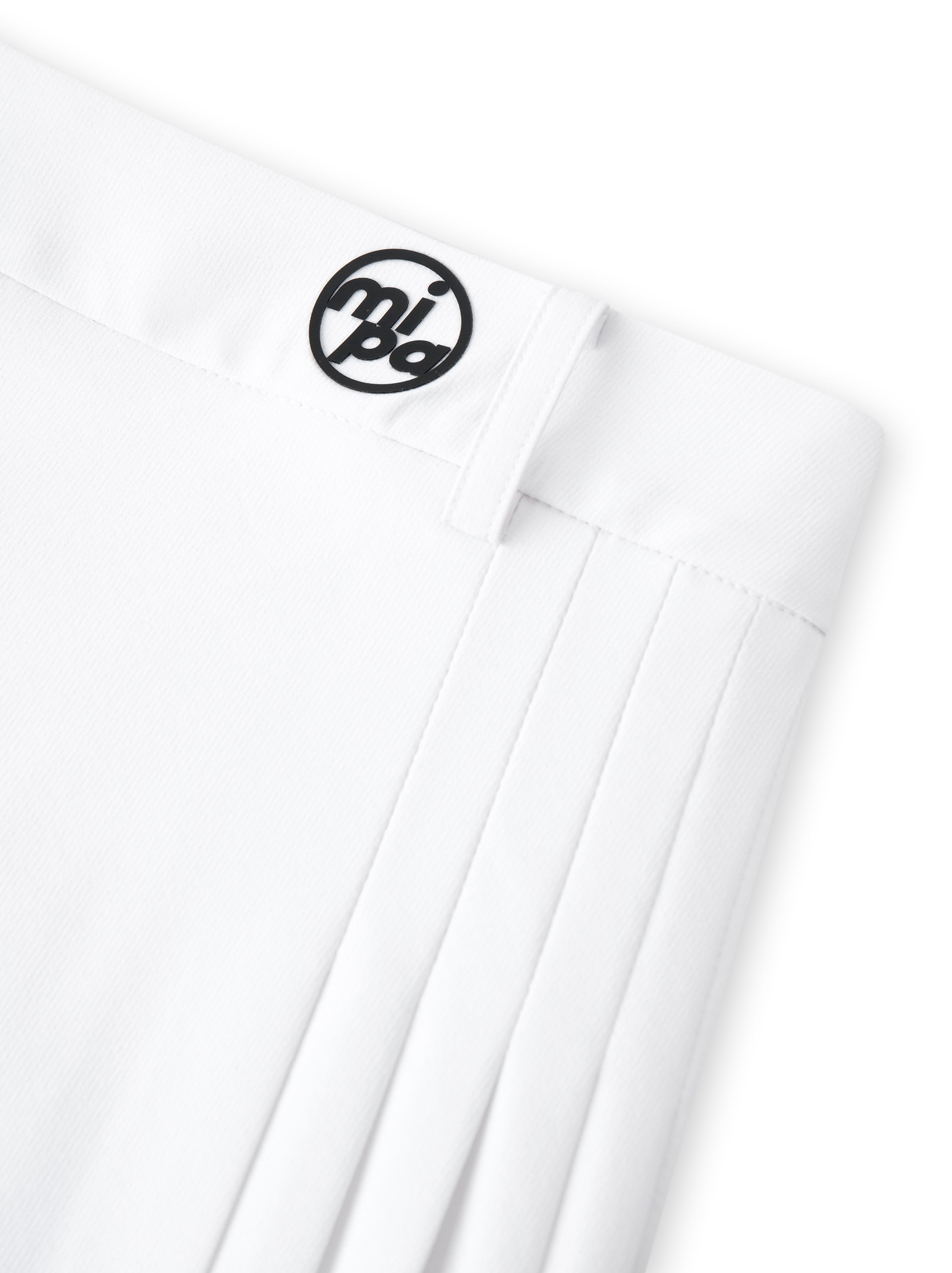 Oralie Skirt - White Red