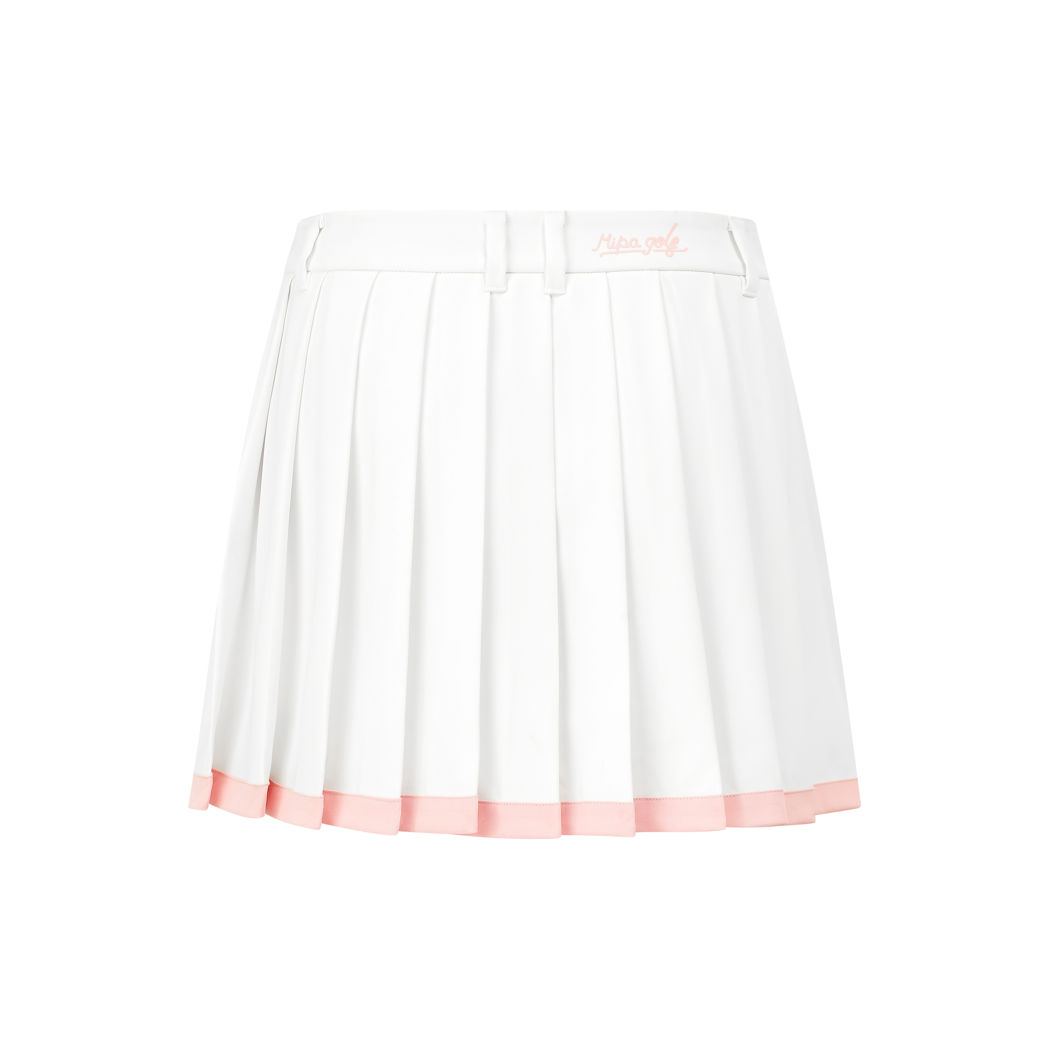 Keva Skirt - White Pink