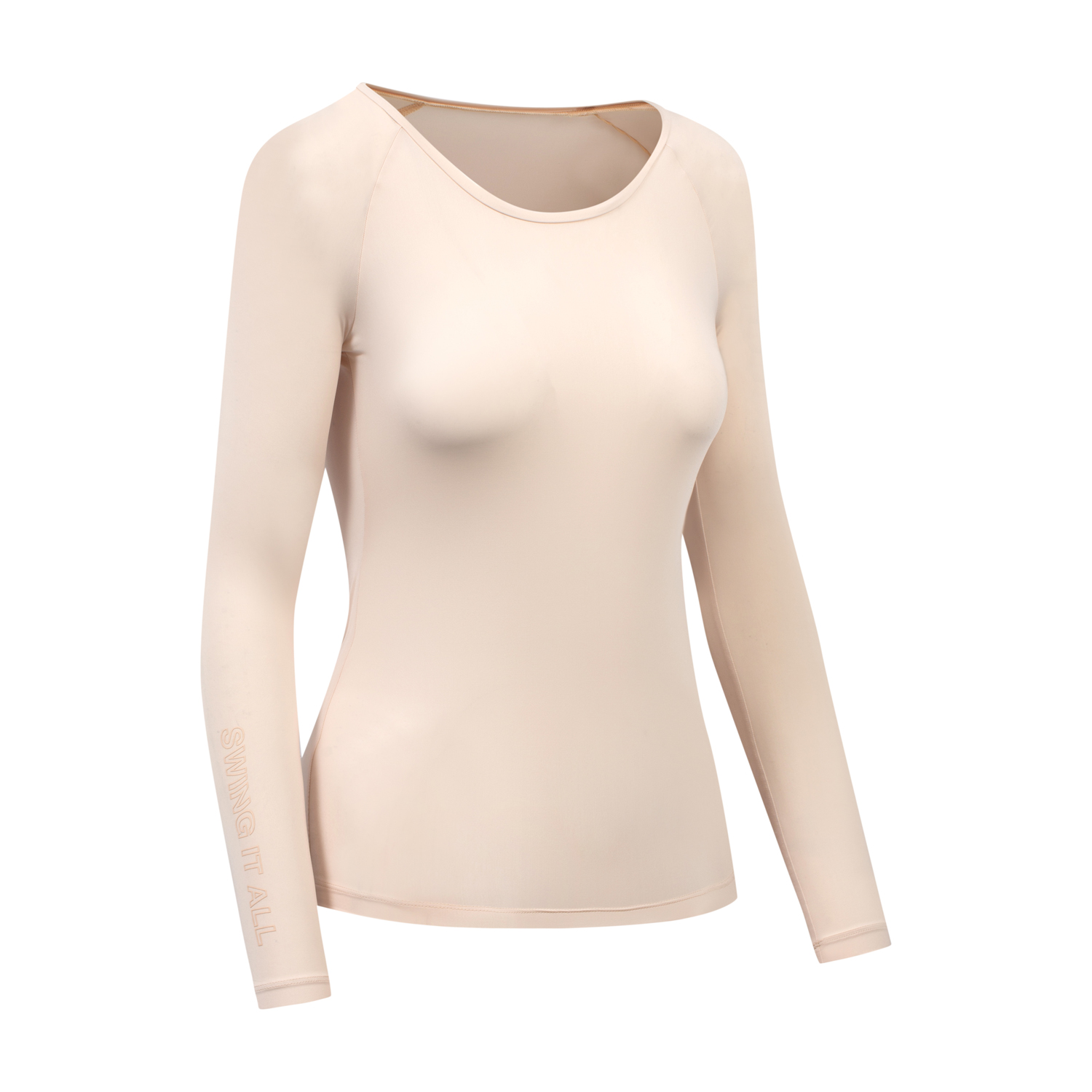 Long sleeve round neck UV protection shirt