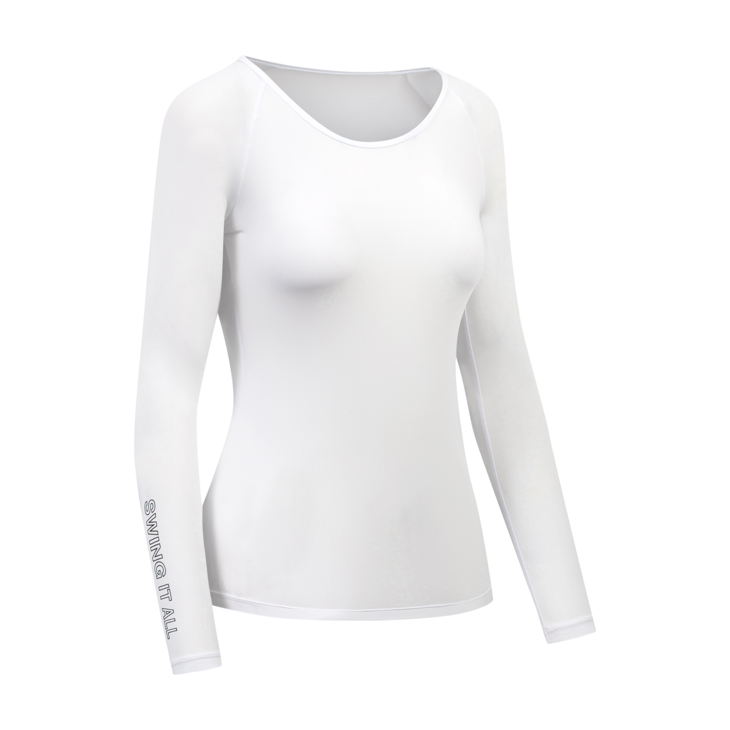 Long sleeve round neck UV protection shirt