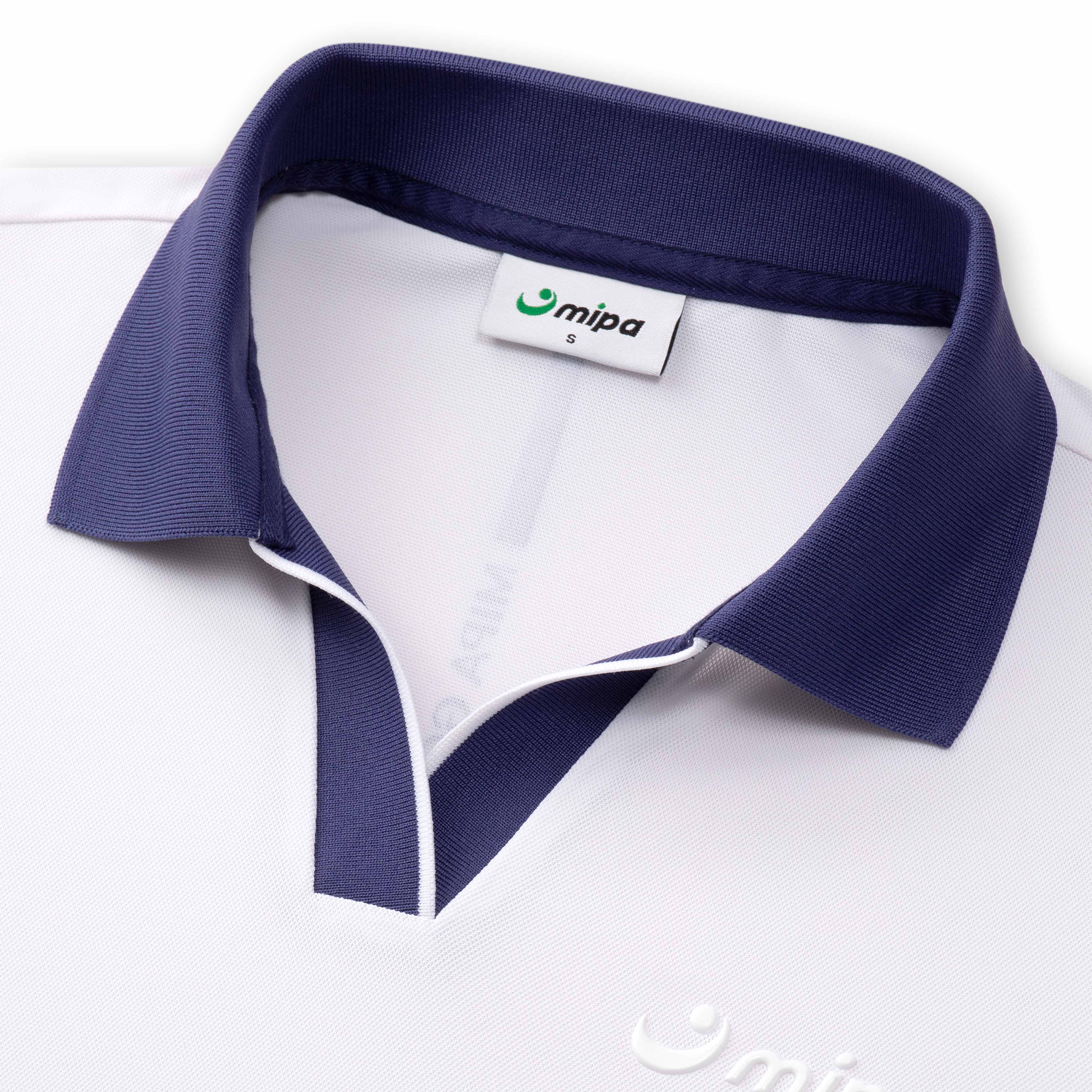 Elene Top - White Navy