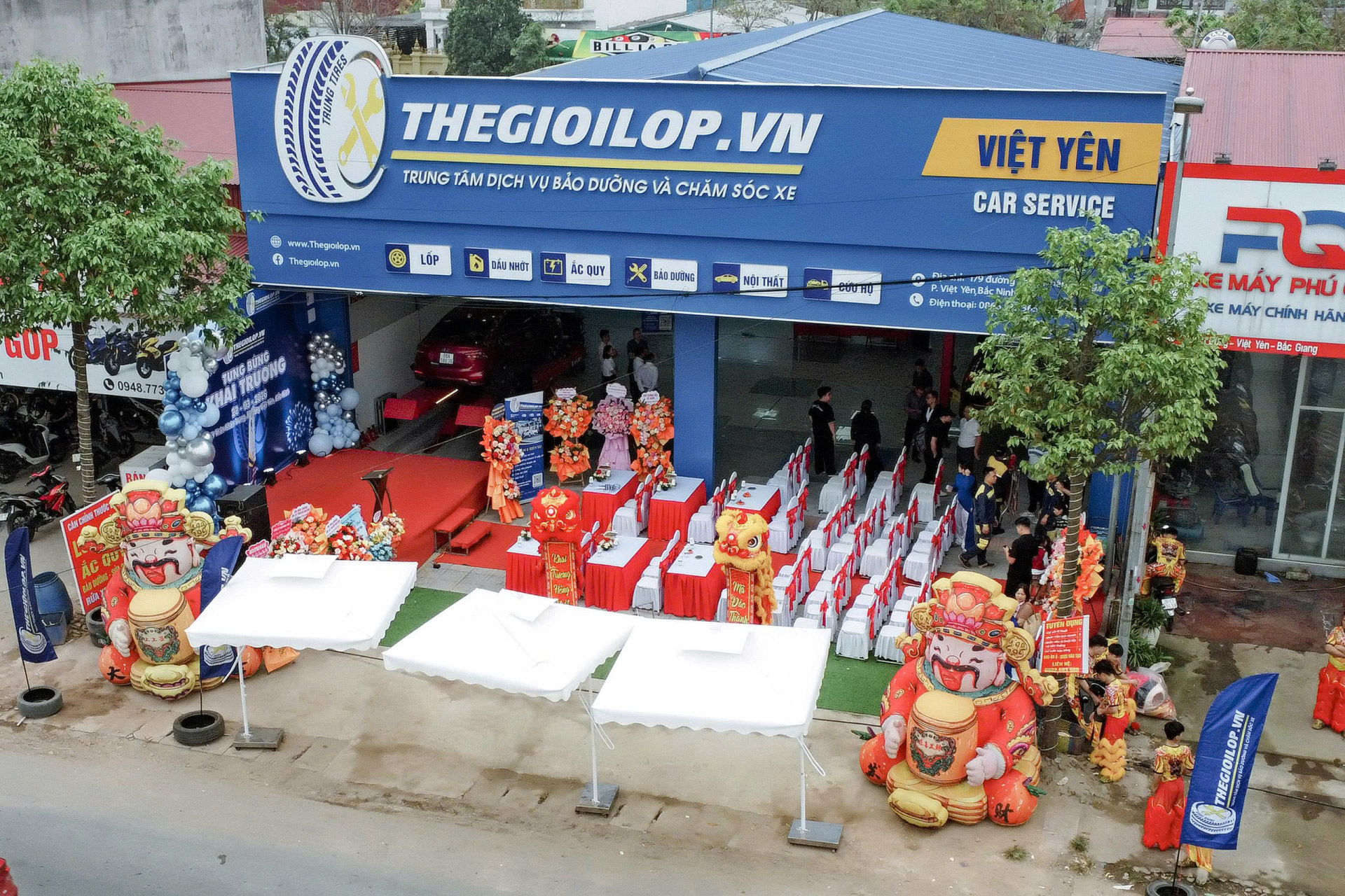RỘN RÀNG KHAI TRƯƠNG THEGIOILOP.VN VIỆT YÊN: ĐIỂM ĐẾN MỚI CHO CỘNG ĐỒNG YÊU XE BẮC NINH