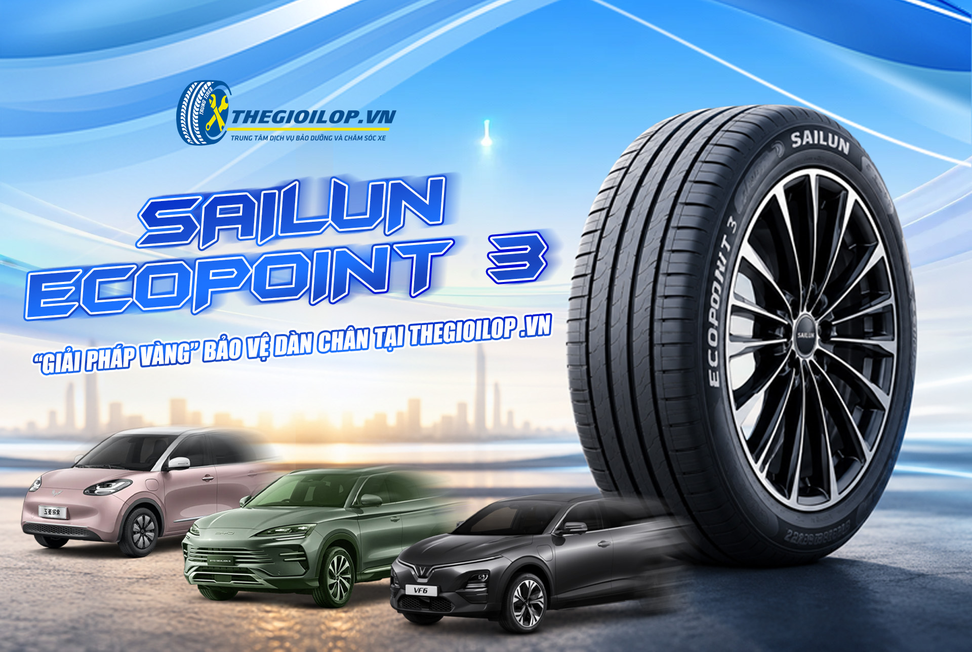 XE ĐIỆN NẶNG: SAILUN ECOPOINT 3 – 