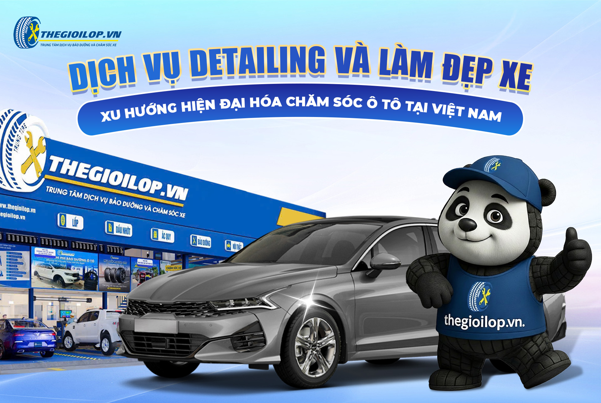 DỊCH VỤ DETAILING VÀ LÀM ĐẸP XE: XU HƯỚNG HIỆN ĐẠI HÓA CHĂM SÓC Ô TÔ TẠI VIỆT NAM